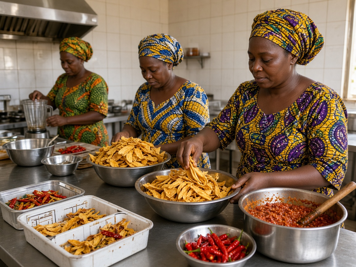 Atelier de transformation agroalimentaire